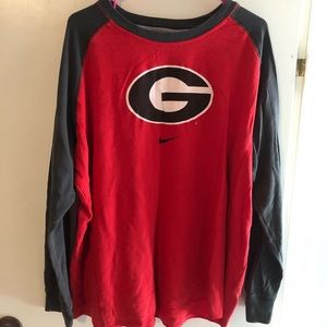 Nike Georgia long sleeve shirt